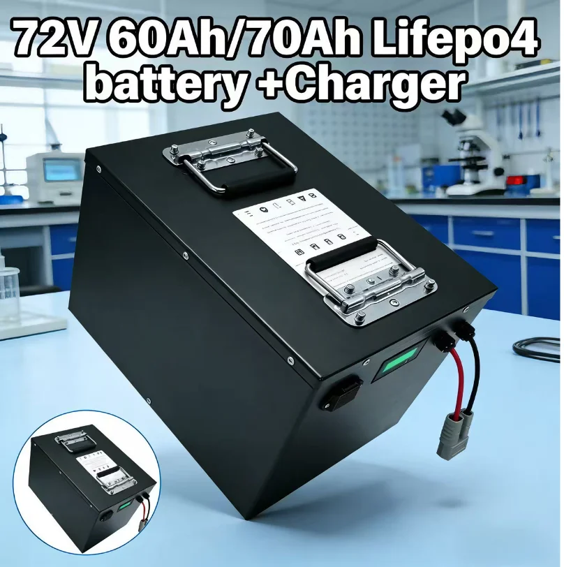 72V 60Ah Lifepo4 Battery Pack - Ağır Hizmet Tipi 72V LiFePO4 Pil