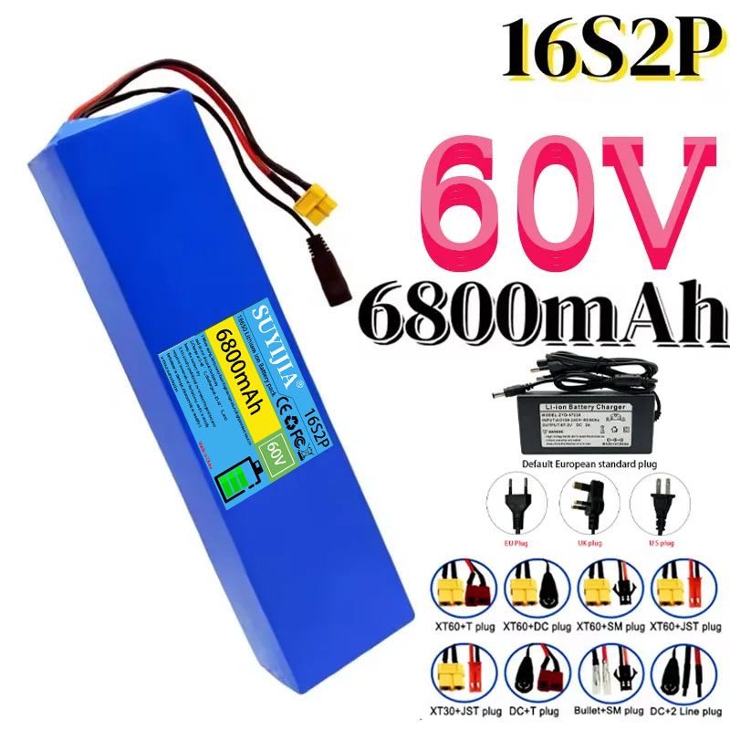 16S2P Lityum Pil Paketi, 60V,  - 60V 30Ah Electric Scooter Battery incelemesi ve fiyatı